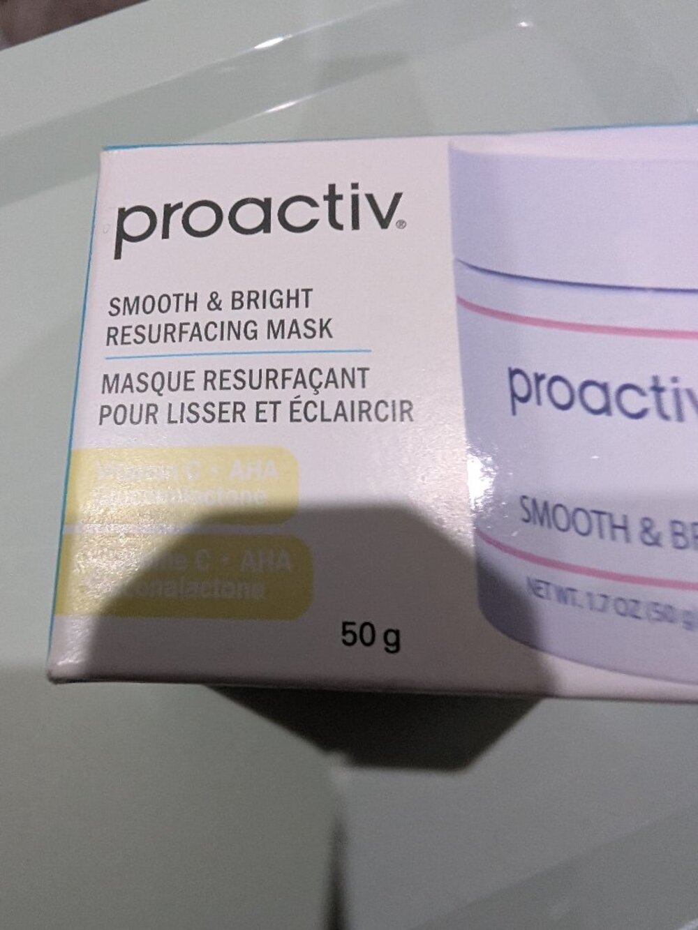Proactiv smooth & bright resurfacing mask new in box